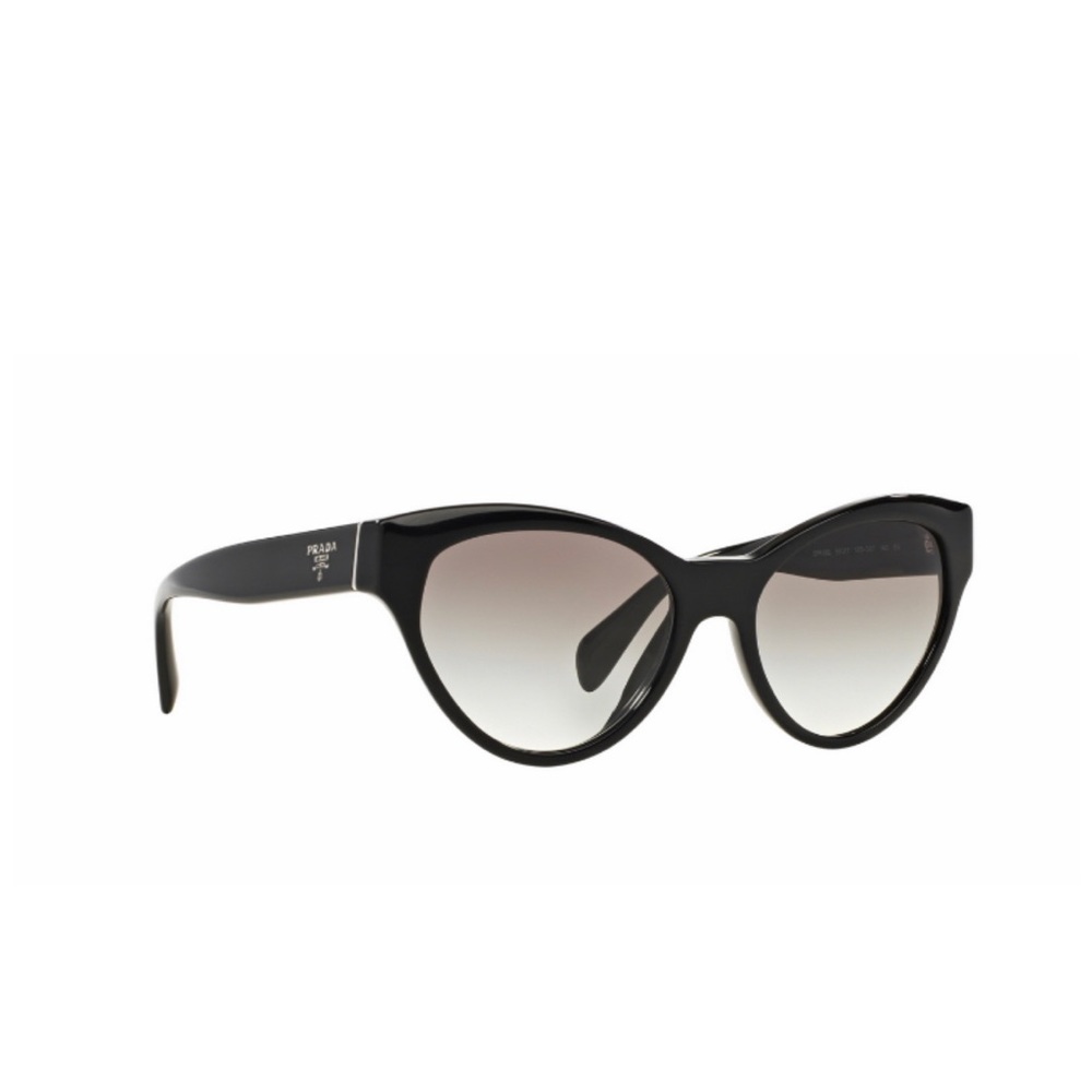 Prada Women’s Sunglasses Cat Eye (SPR 08S 1AB-0A7 - Black/ Grey Gradient)